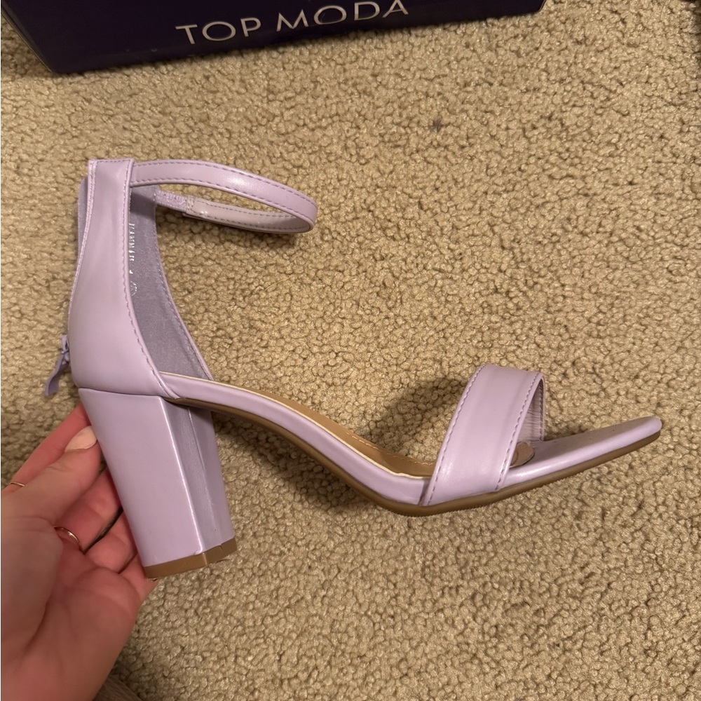TOP Moda Lavender Heels